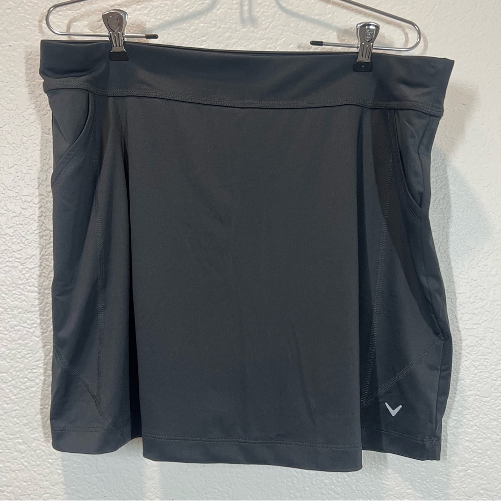 Callaway Opti-Dri Black Golf Skort NWT